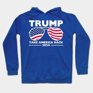 Trump 2024 Take America Back USA United States Hoodie